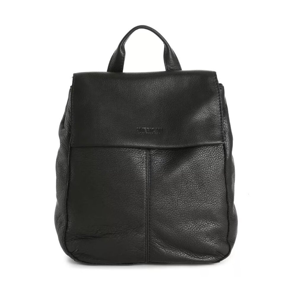 American Leather Co. Liberty Mini Backpack in Black, 10x11”